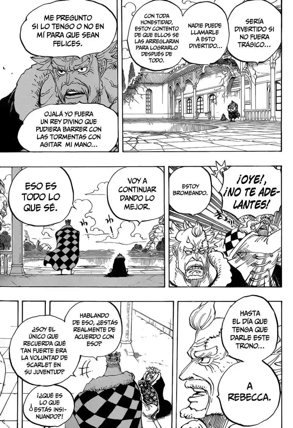 One Piece Capitulo 796: La decisión del soldado página 8