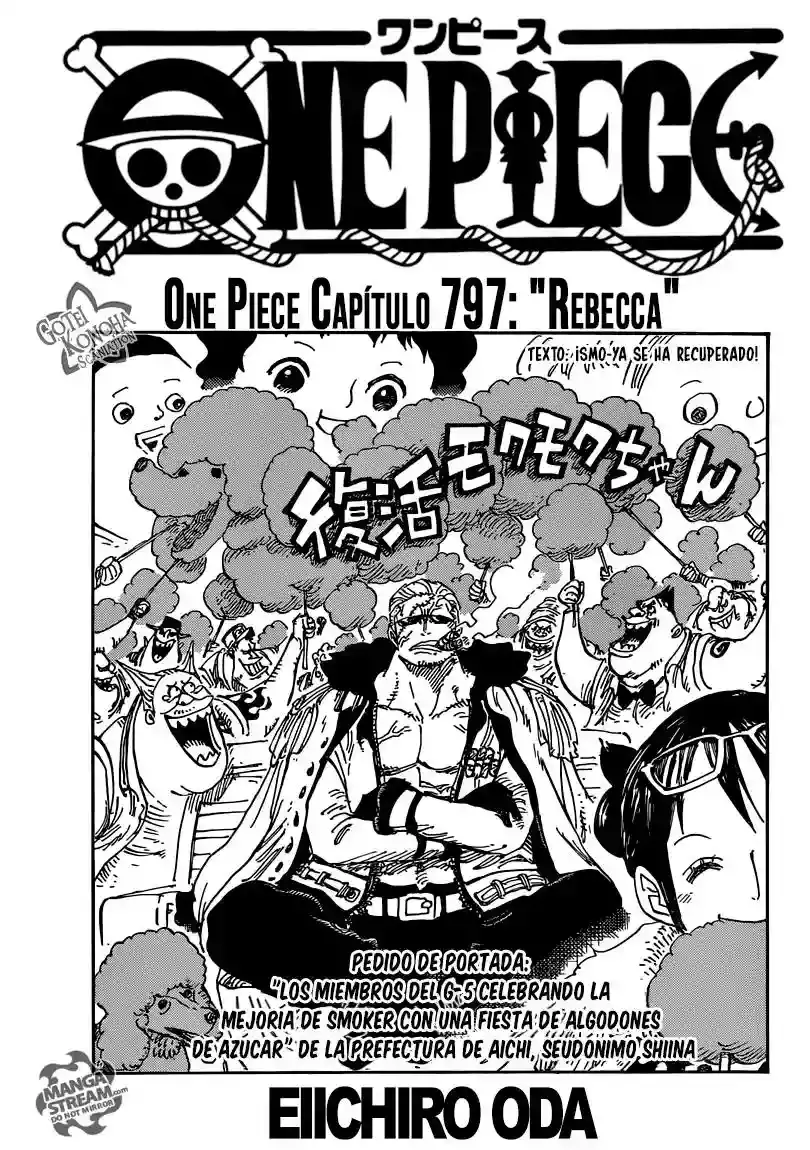 One Piece Capitulo 797: Rebecca página 2