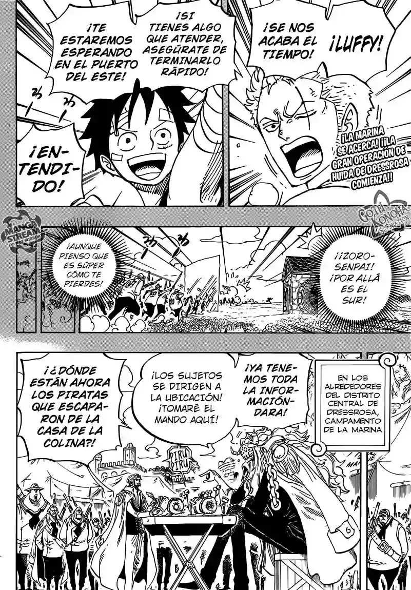 One Piece Capitulo 797: Rebecca página 3