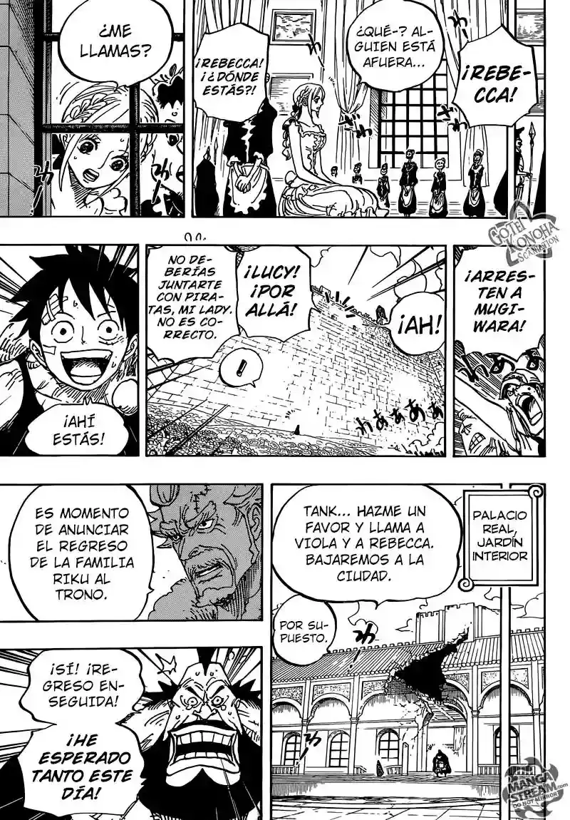 One Piece Capitulo 797: Rebecca página 6