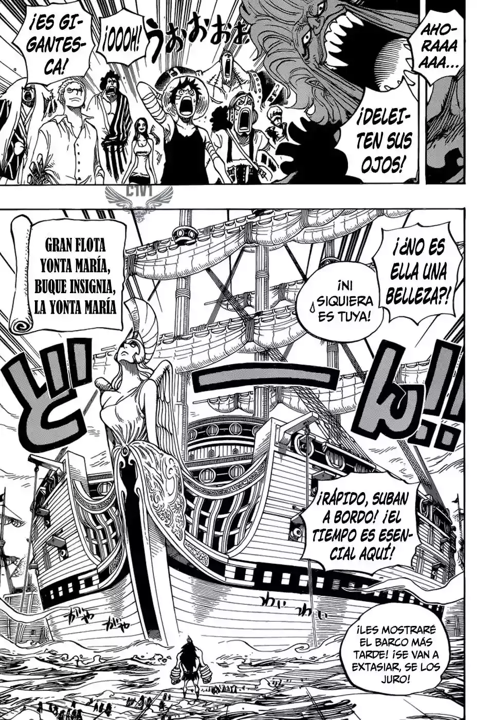 One Piece Capitulo 799: Padre e Hijos página 11