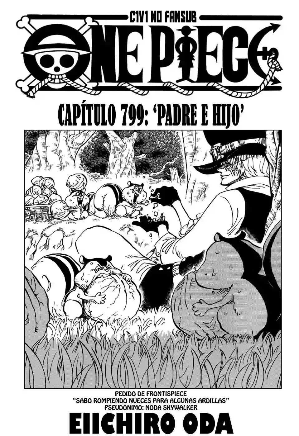 One Piece Capitulo 799: Padre e Hijos página 2