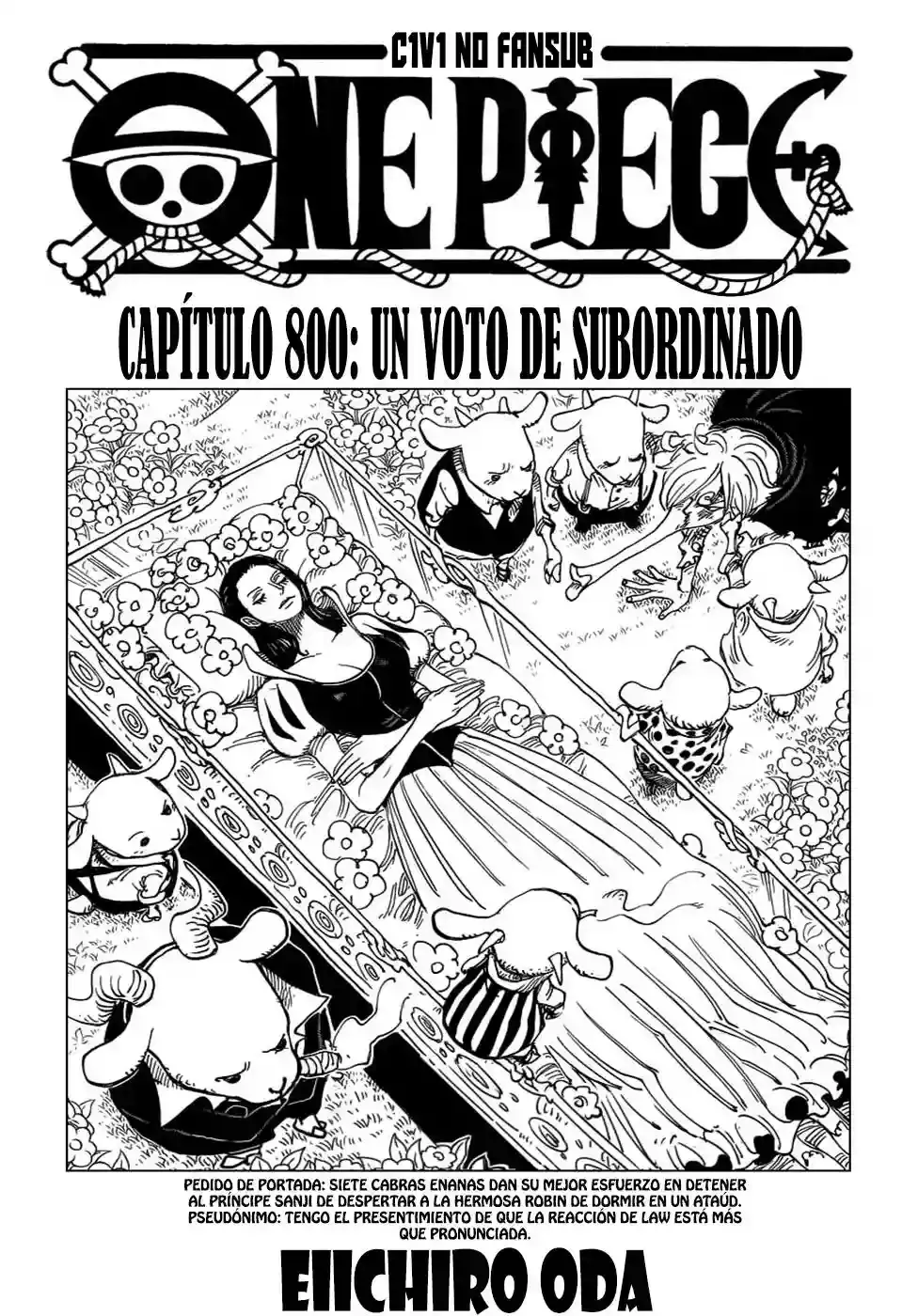 One Piece Capitulo 800 página 2