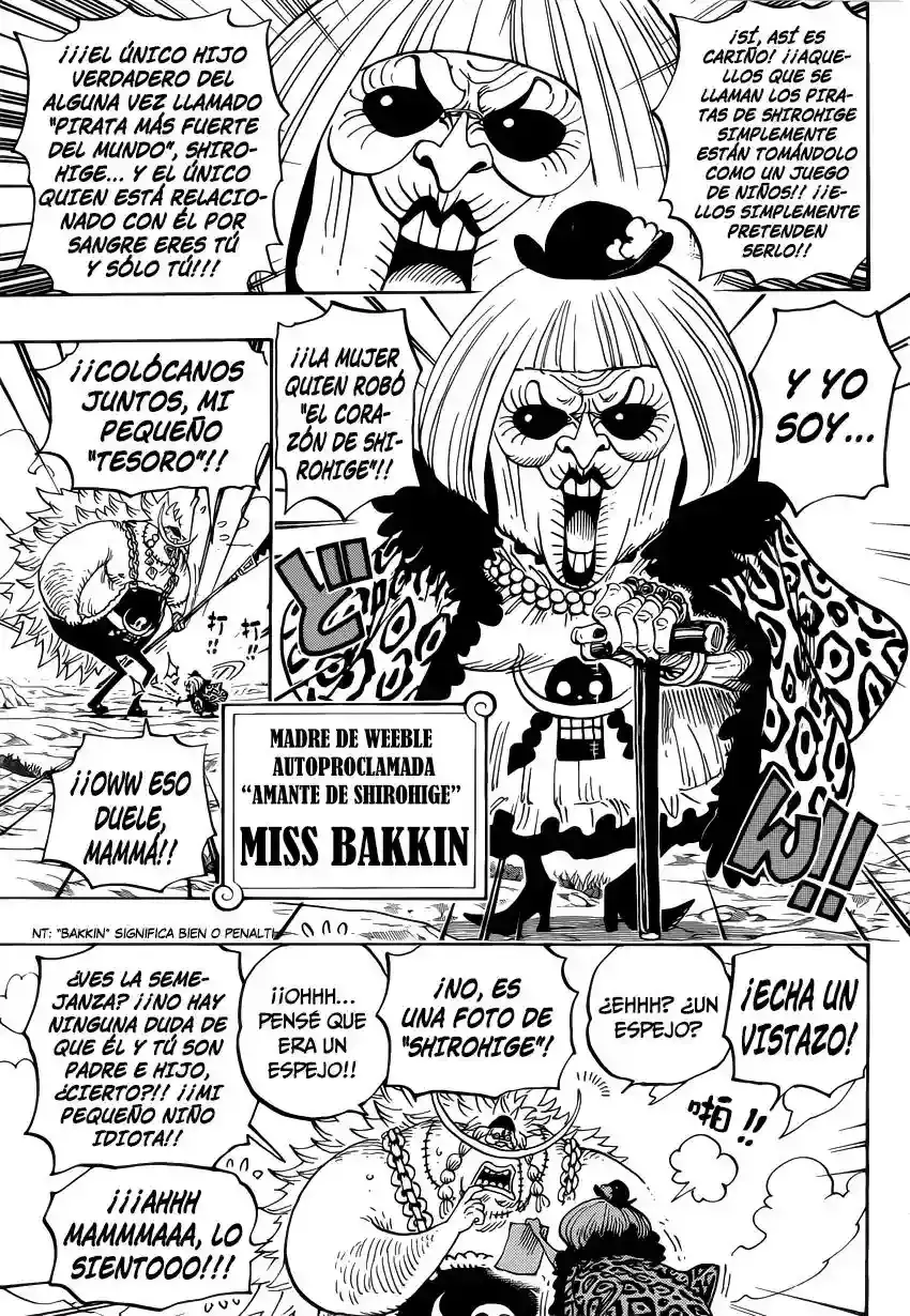One Piece Capitulo 802: Zou página 11