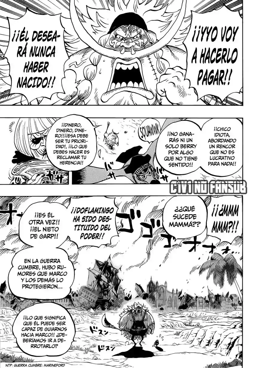One Piece Capitulo 802: Zou página 13