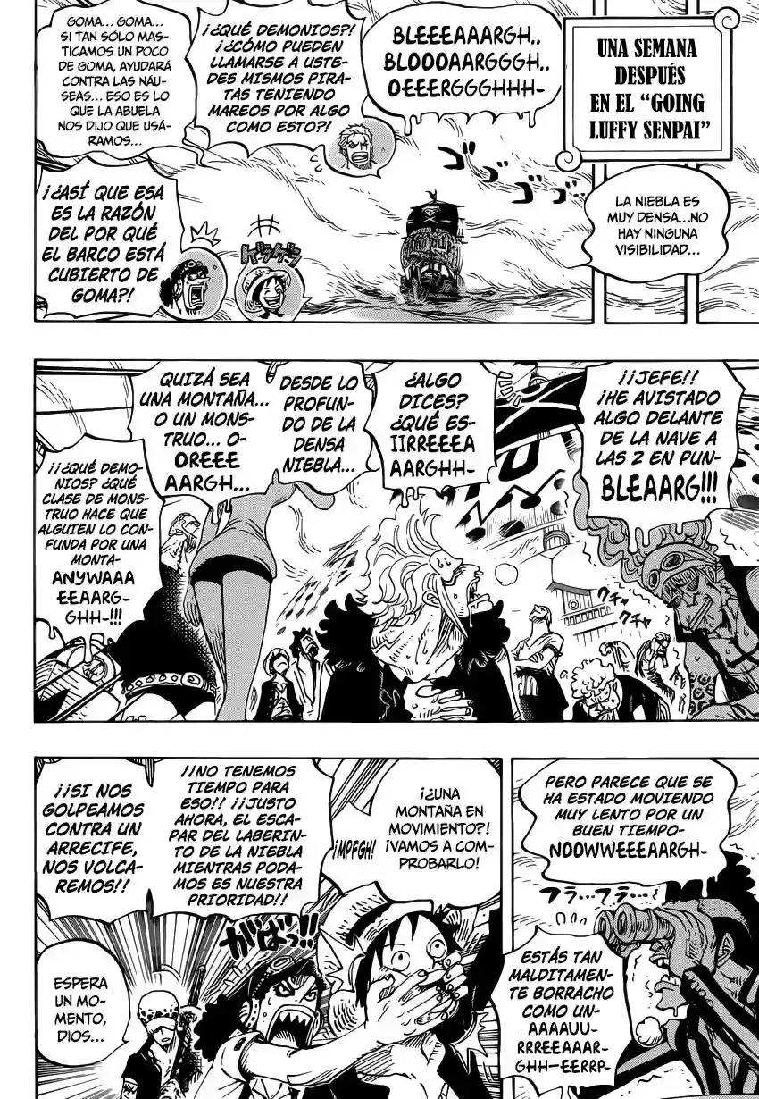 One Piece Capitulo 802: Zou página 14