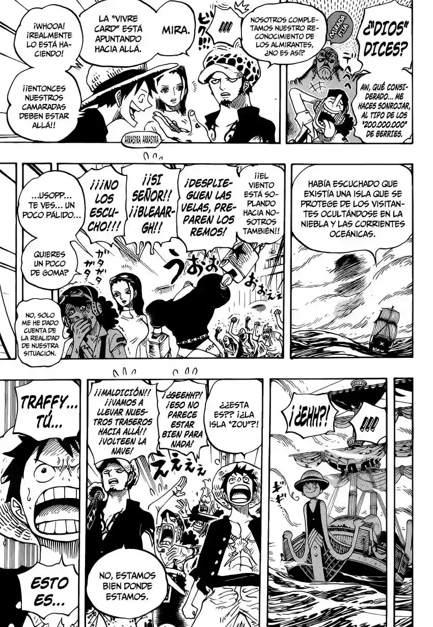 One Piece Capitulo 802: Zou página 15