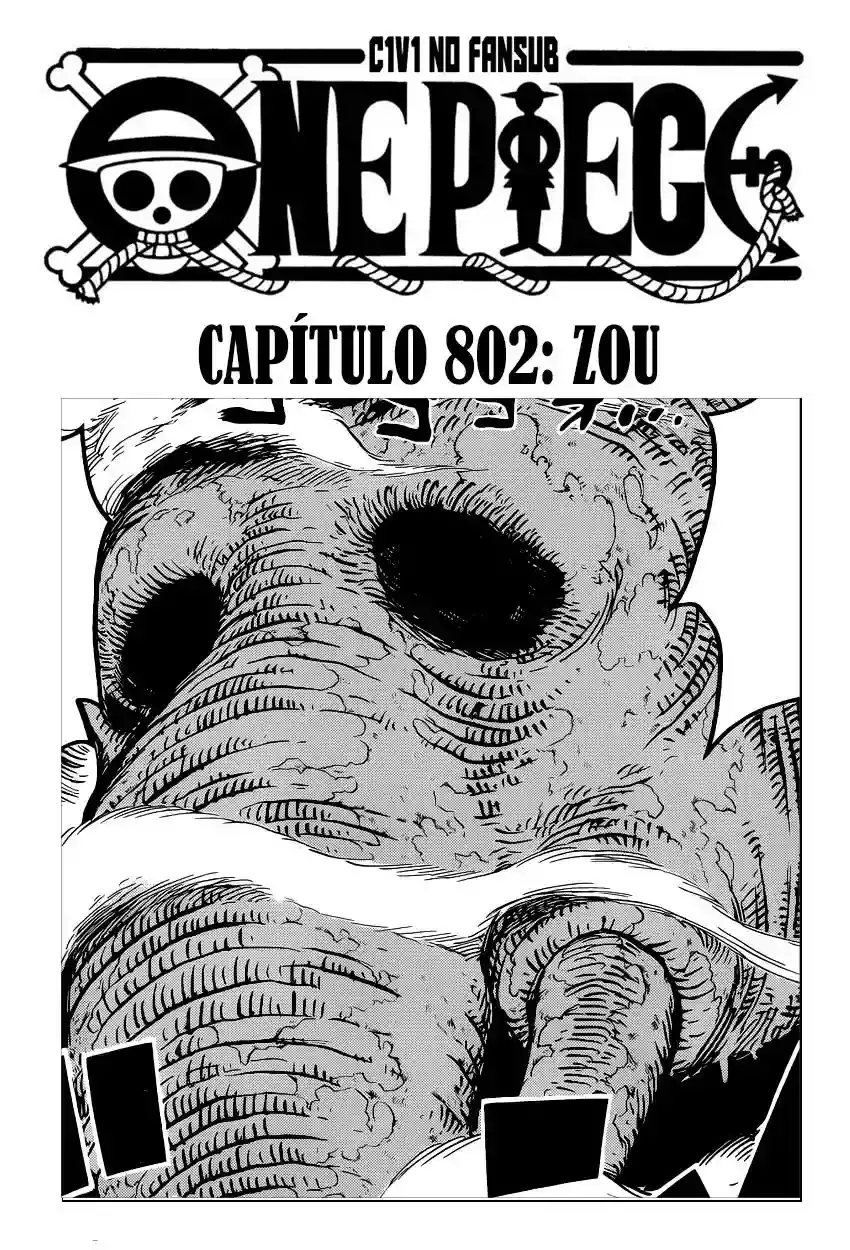 One Piece Capitulo 802: Zou página 3