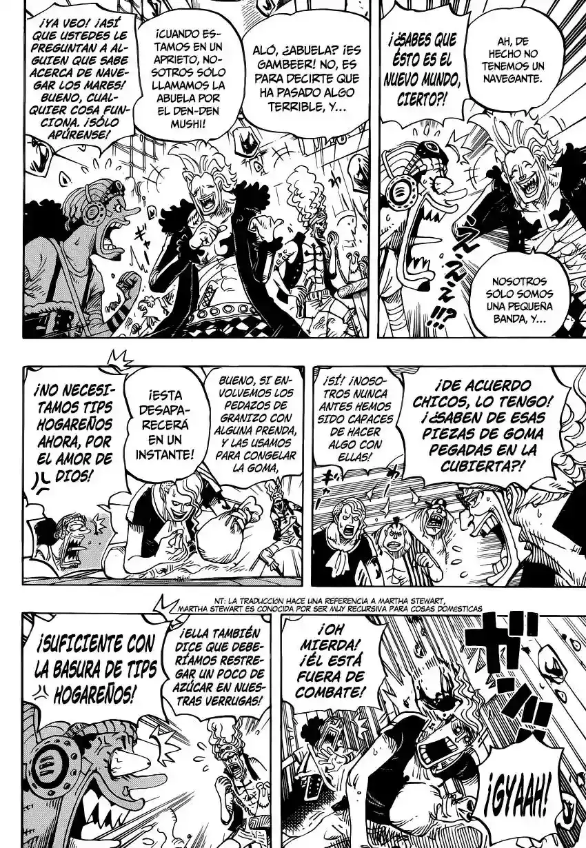 One Piece Capitulo 802: Zou página 6