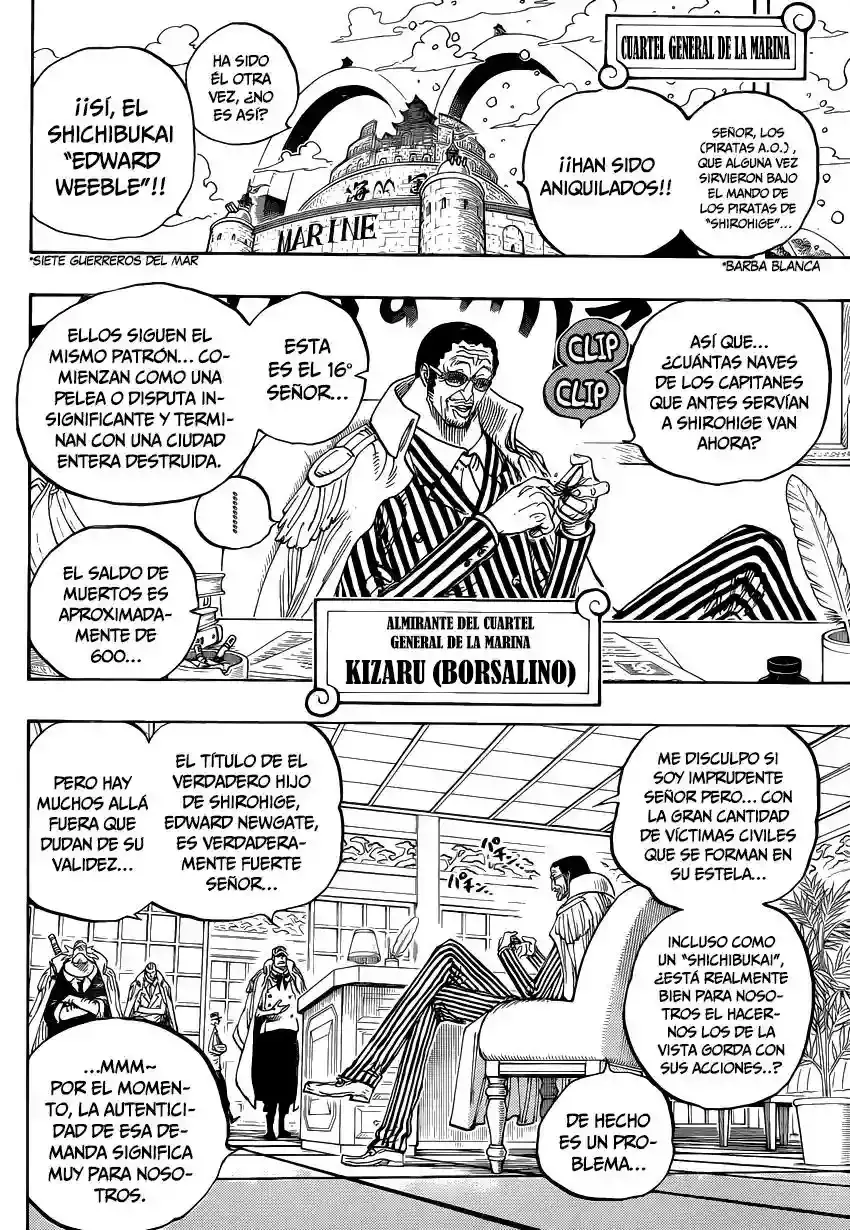 One Piece Capitulo 802: Zou página 8