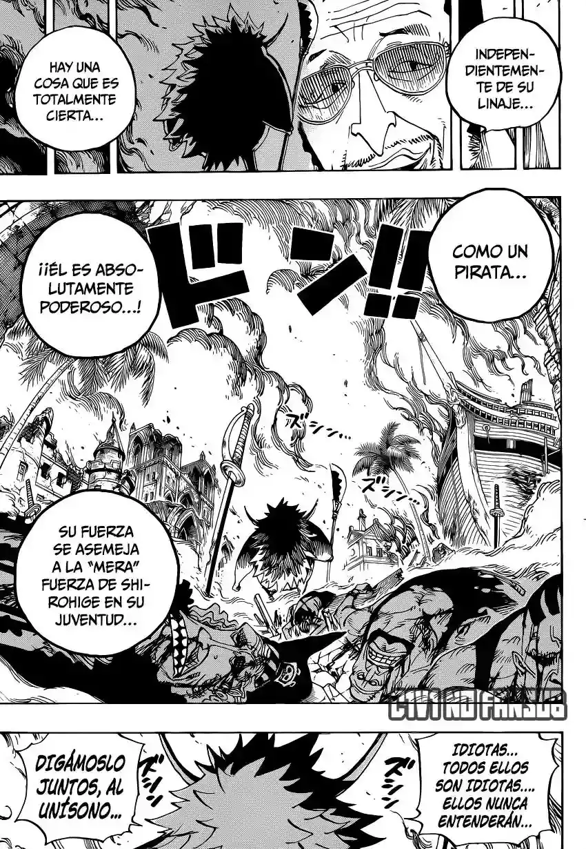 One Piece Capitulo 802: Zou página 9