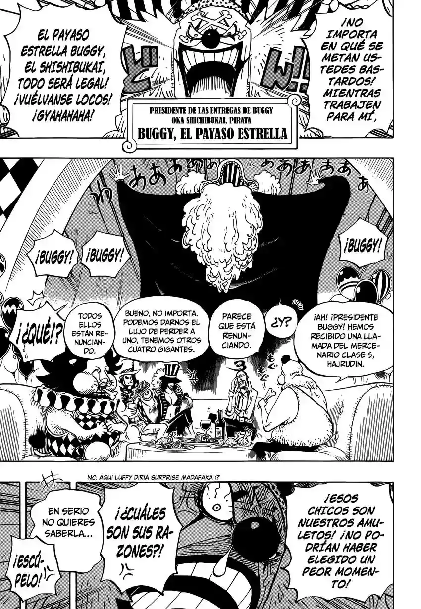 One Piece Capitulo 803: Escalando el elefante página 12