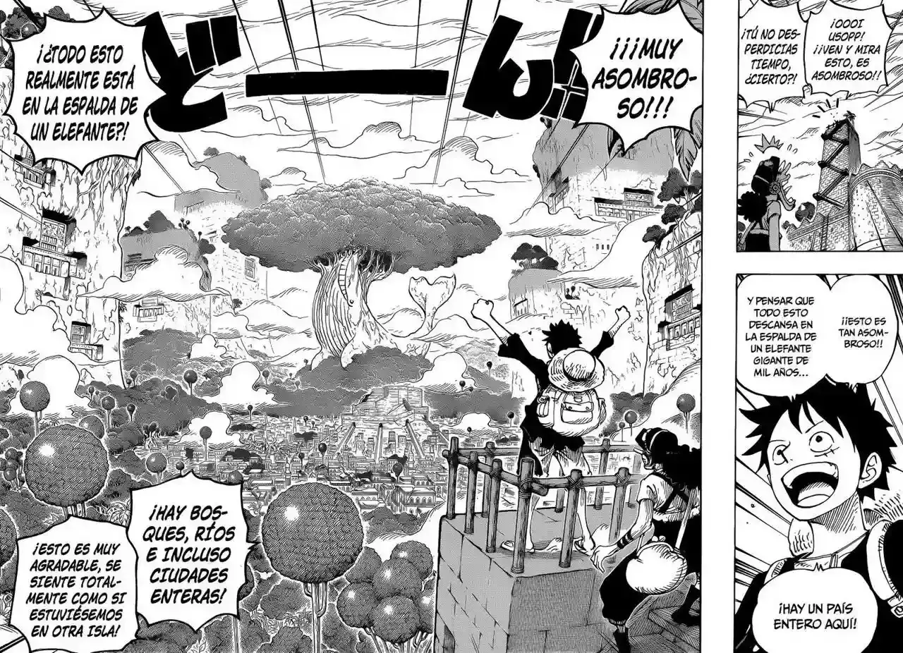 One Piece Capitulo 804: Una aventura en la espalda del elefante página 11