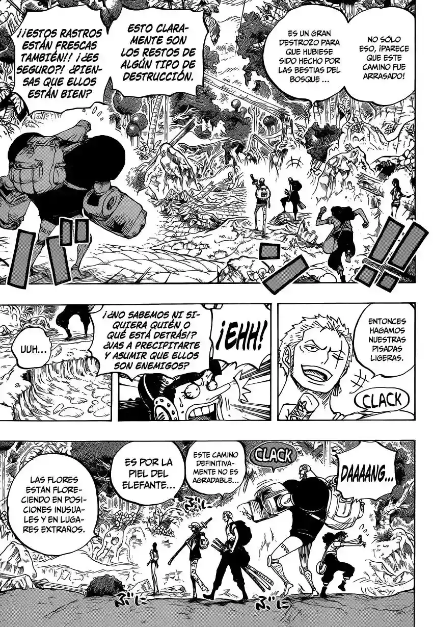 One Piece Capitulo 804: Una aventura en la espalda del elefante página 13