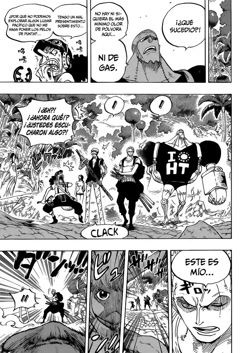 One Piece Capitulo 804: Una aventura en la espalda del elefante página 15