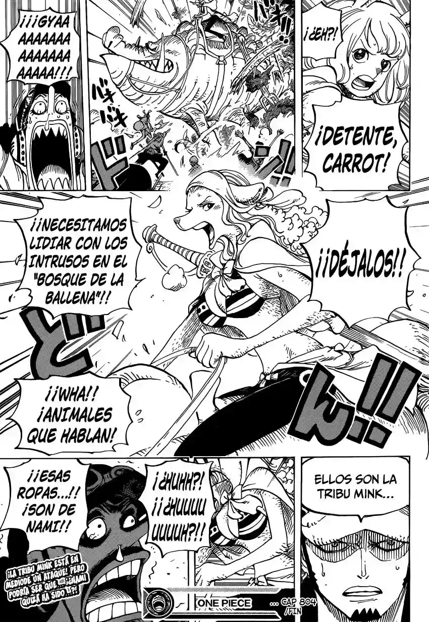 One Piece Capitulo 804: Una aventura en la espalda del elefante página 17