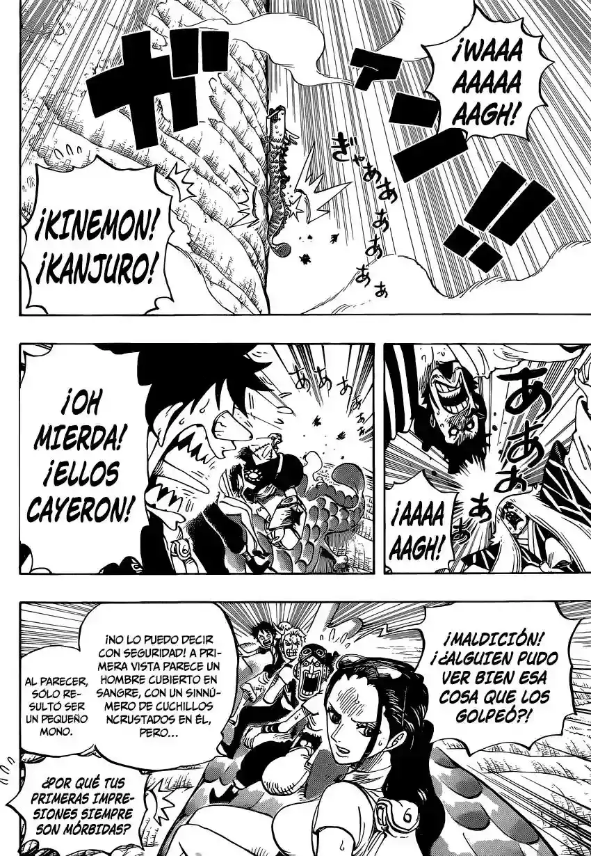 One Piece Capitulo 804: Una aventura en la espalda del elefante página 5