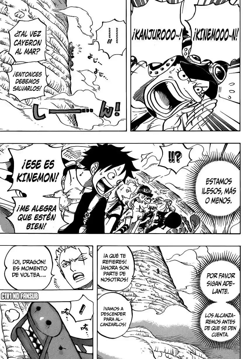 One Piece Capitulo 804: Una aventura en la espalda del elefante página 6