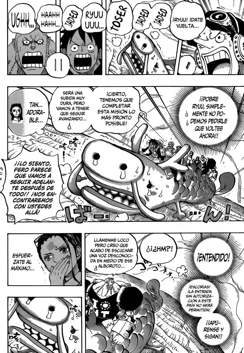 One Piece Capitulo 804: Una aventura en la espalda del elefante página 7