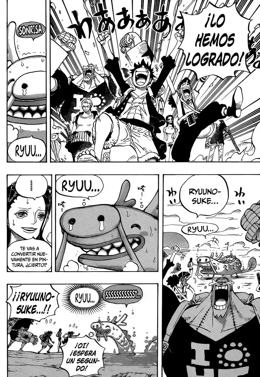 One Piece Capitulo 804: Una aventura en la espalda del elefante página 9