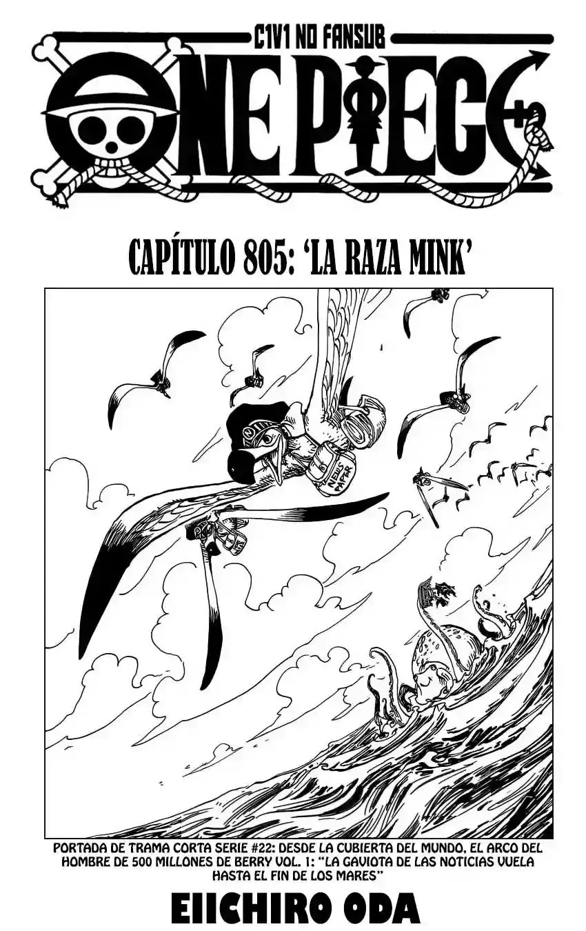 One Piece Capitulo 805 página 2