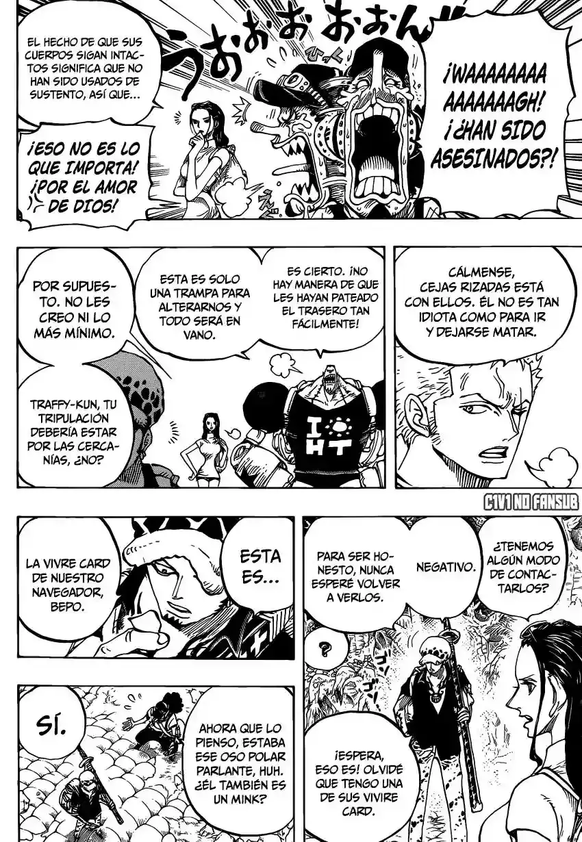 One Piece Capitulo 805 página 7