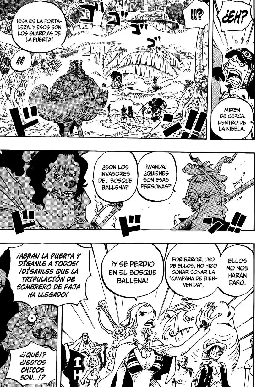 One Piece Capitulo 806: En el fuerte de Right Belly página 12