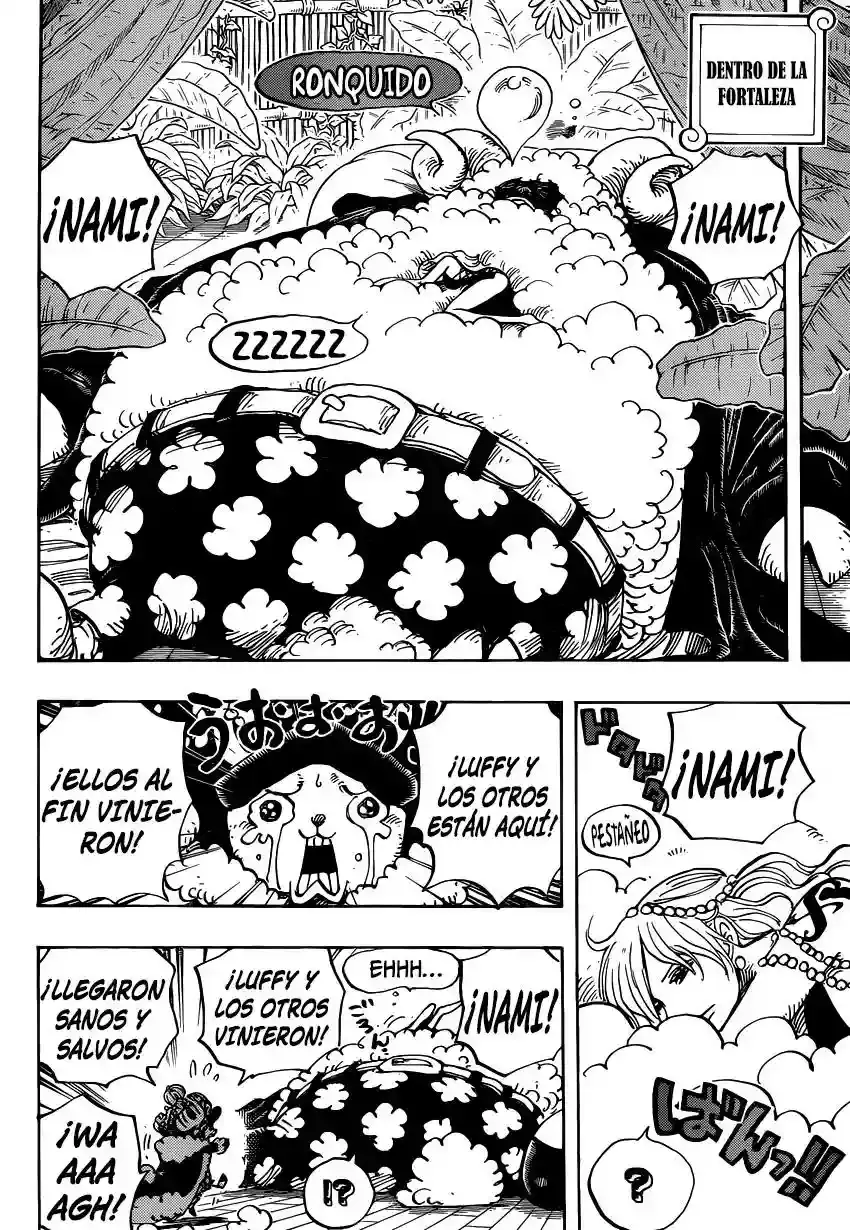 One Piece Capitulo 806: En el fuerte de Right Belly página 13