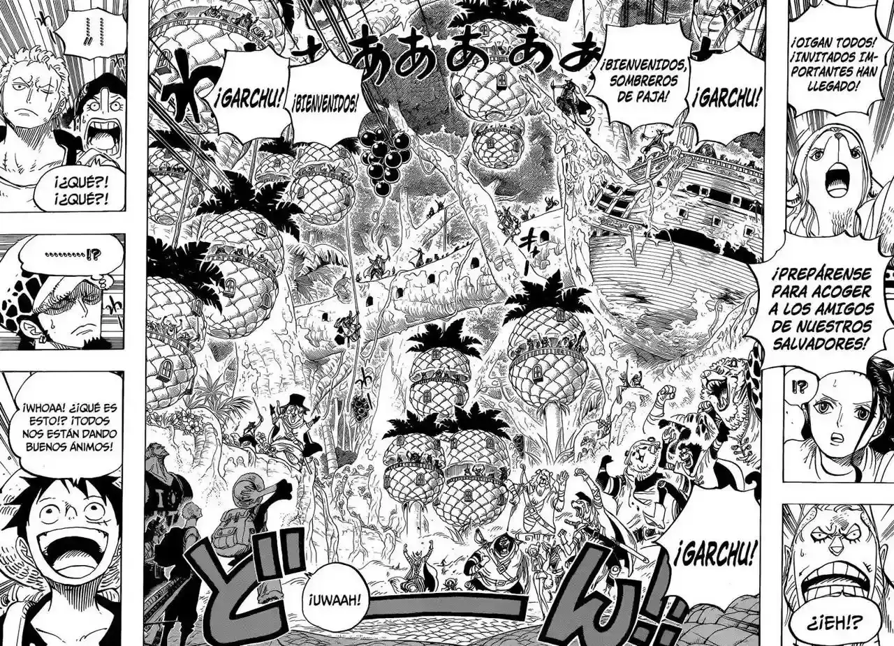 One Piece Capitulo 806: En el fuerte de Right Belly página 15
