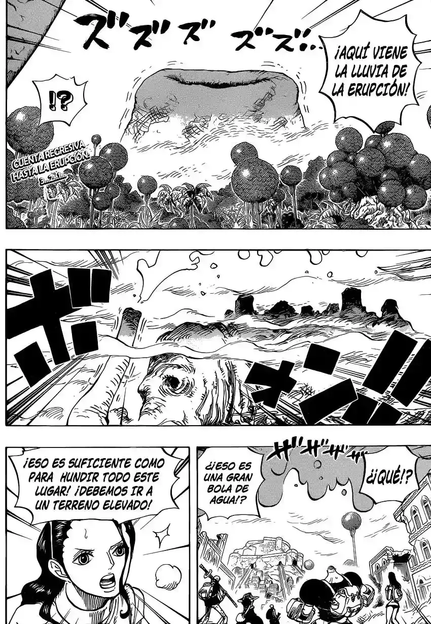One Piece Capitulo 806: En el fuerte de Right Belly página 3