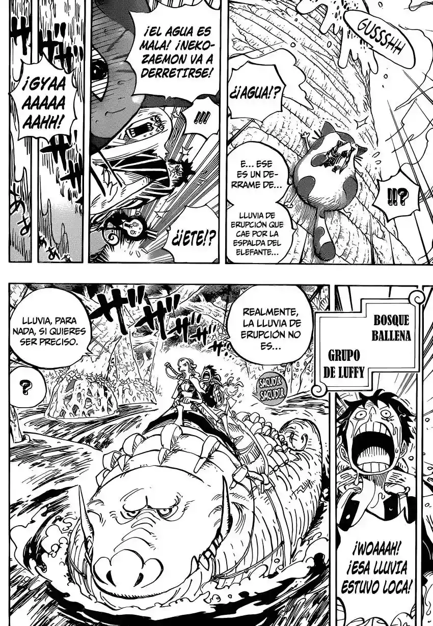 One Piece Capitulo 806: En el fuerte de Right Belly página 5