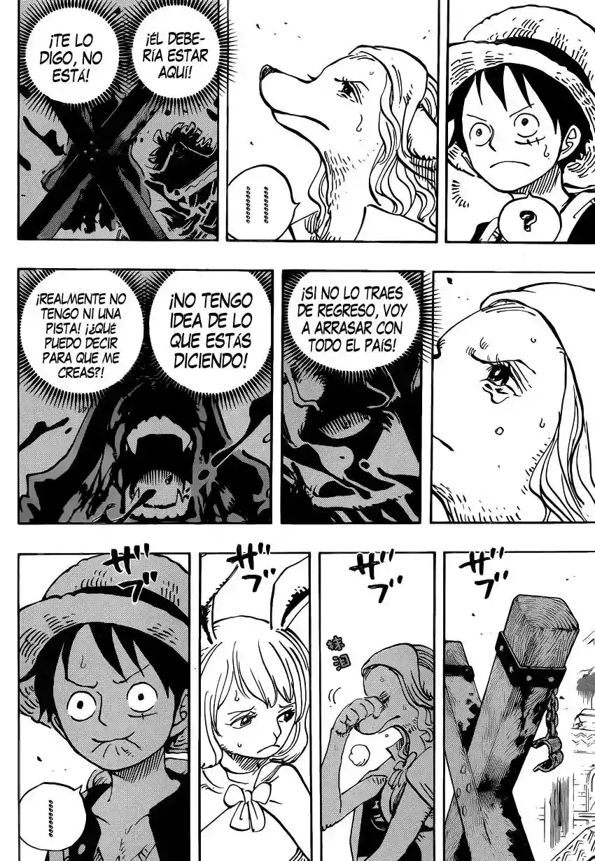 One Piece Capitulo 806: En el fuerte de Right Belly página 9