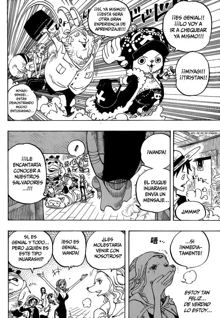 One Piece Capitulo 807: Hace Diez Días página 14