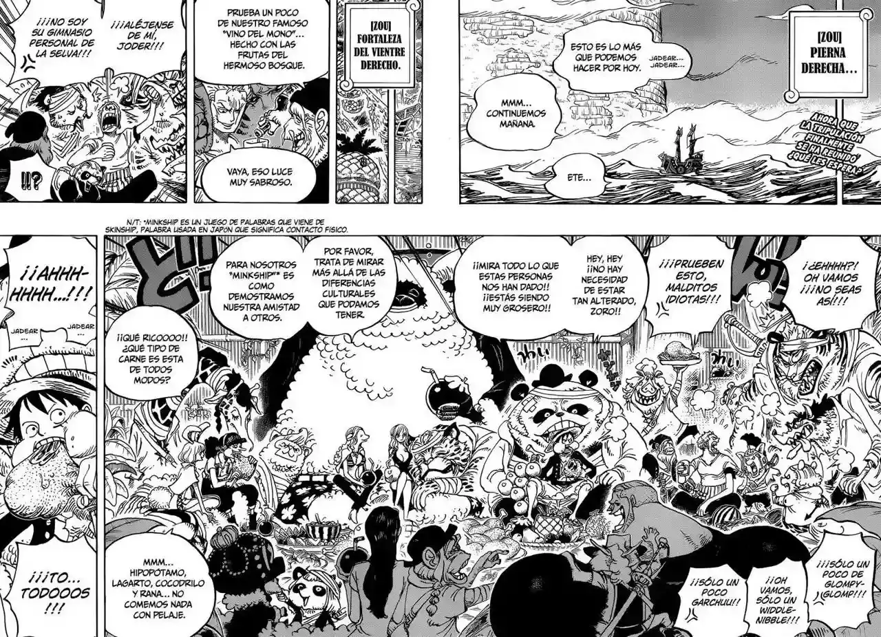 One Piece Capitulo 807: Hace Diez Días página 3
