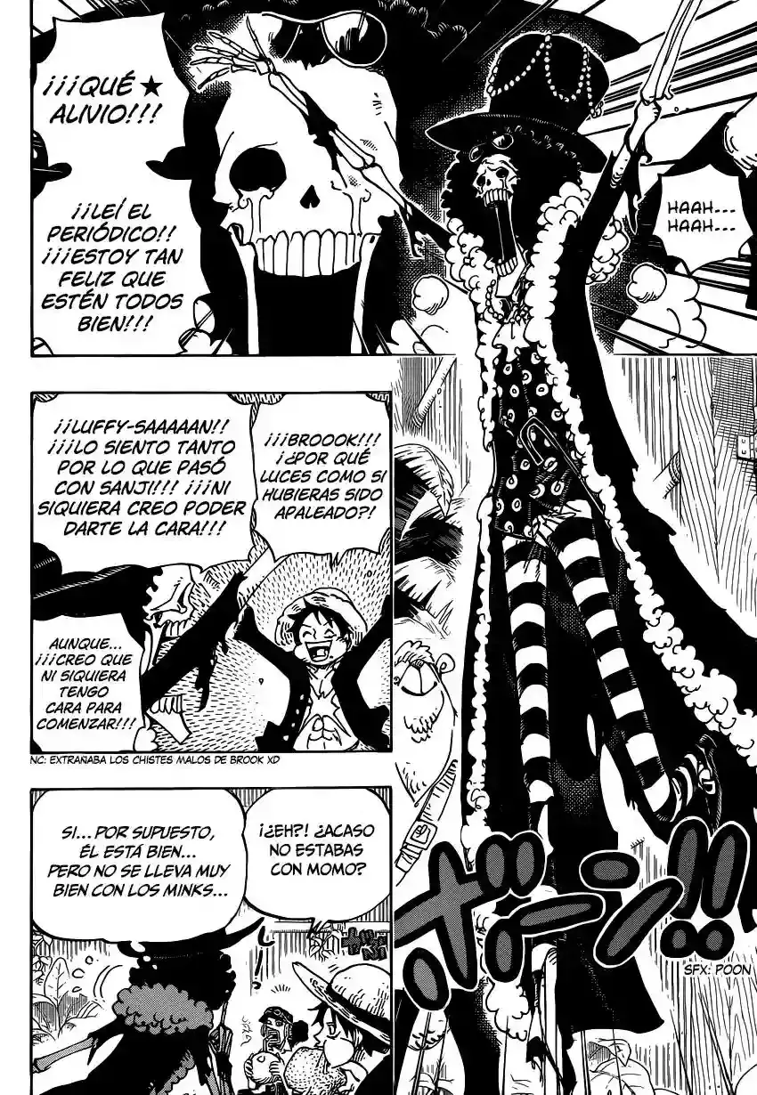 One Piece Capitulo 807: Hace Diez Días página 4