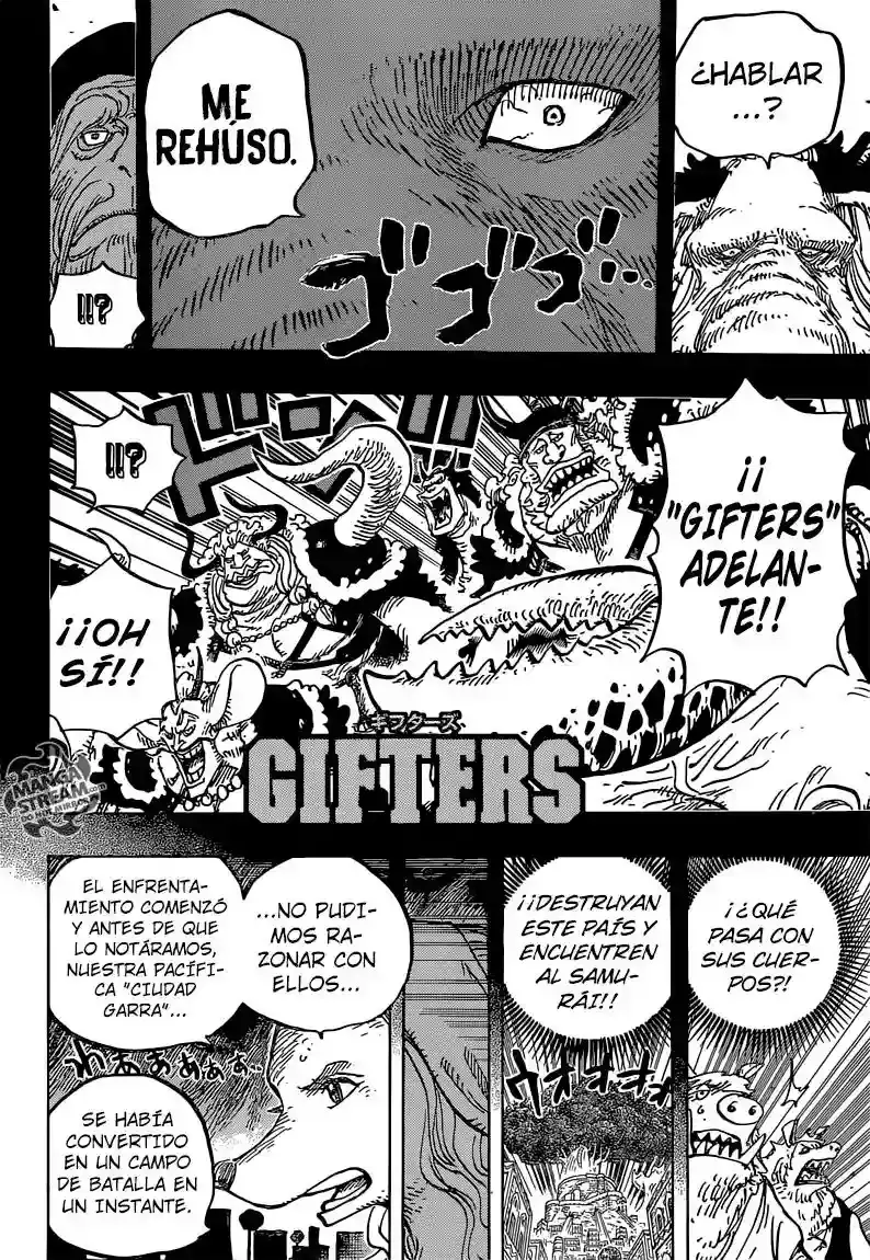 One Piece Capitulo 808: El Duque Inuarashi página 10