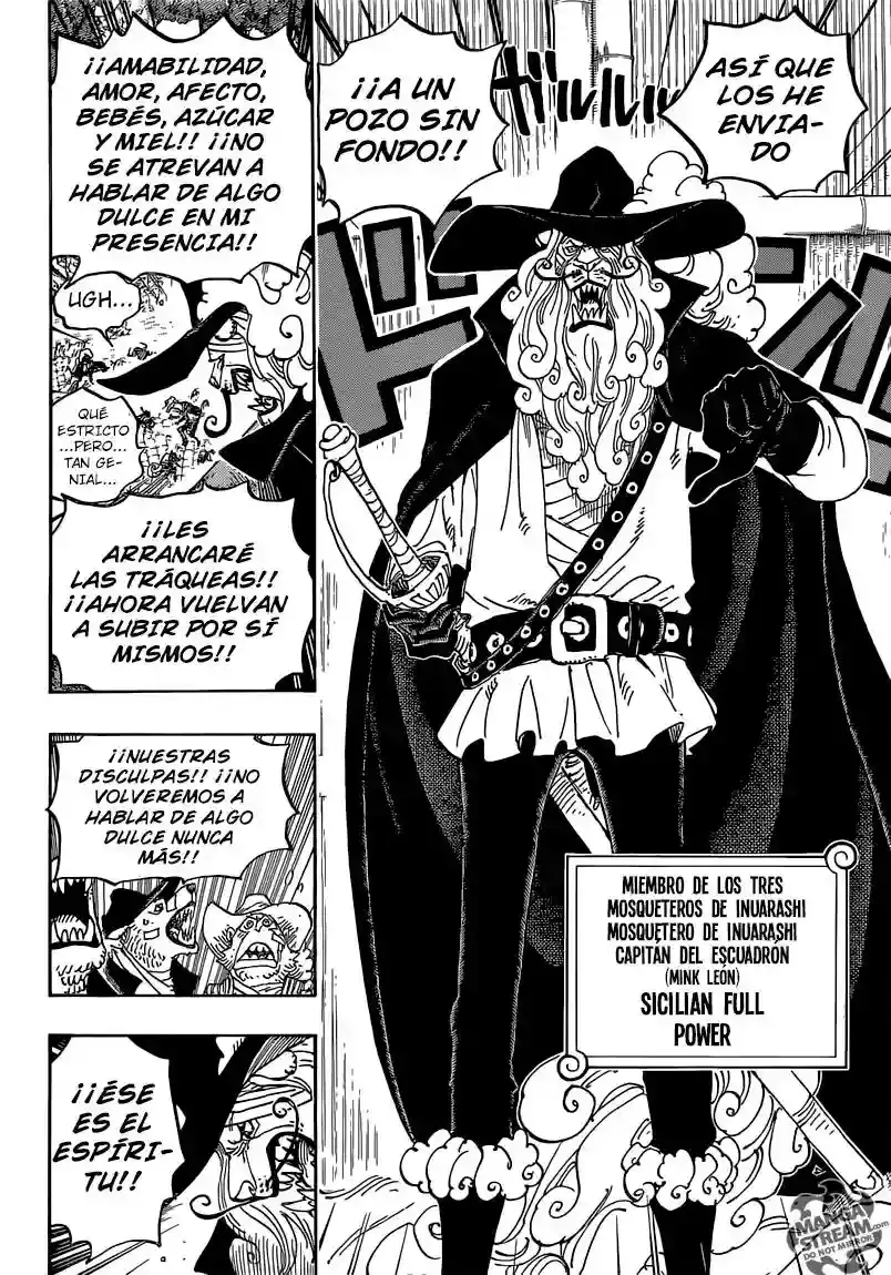 One Piece Capitulo 808: El Duque Inuarashi página 14
