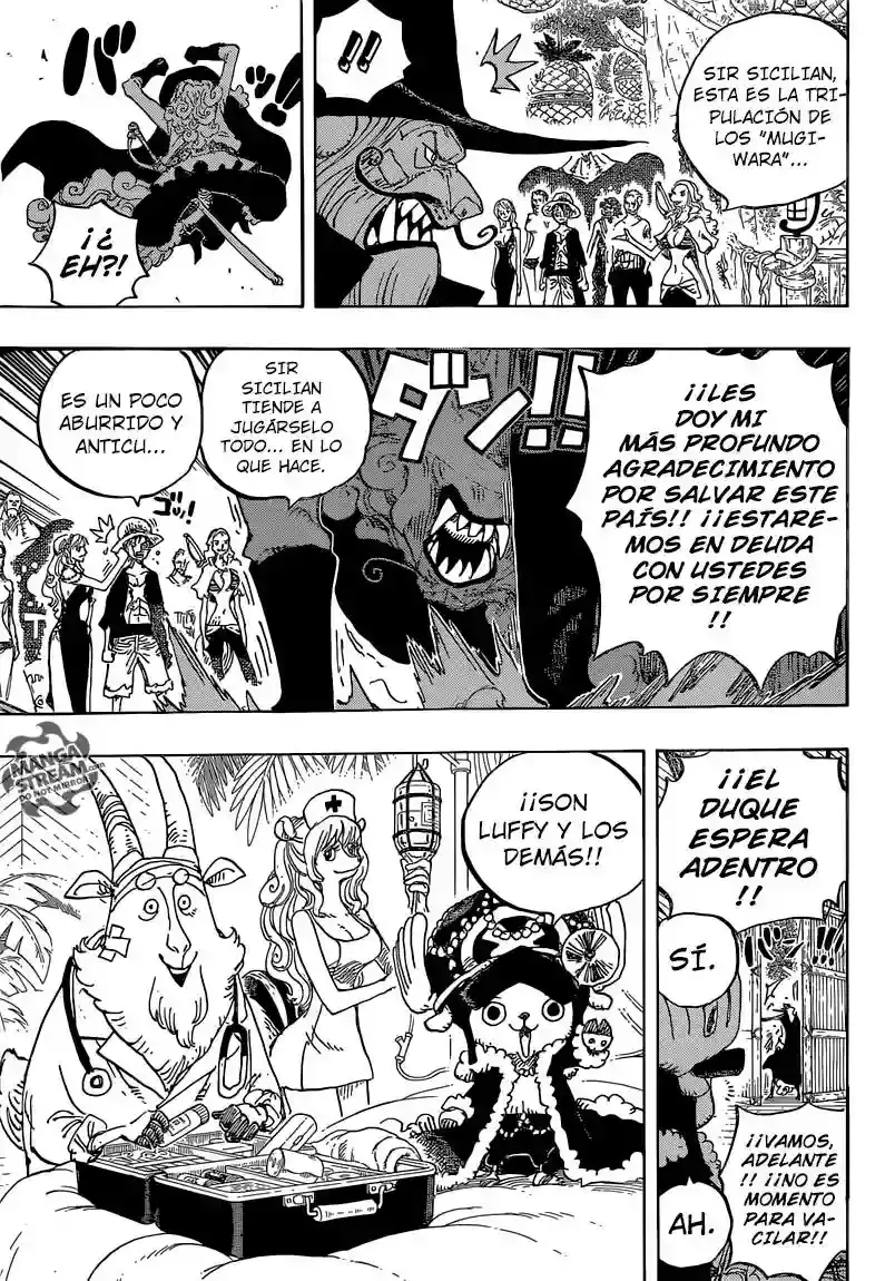 One Piece Capitulo 808: El Duque Inuarashi página 15