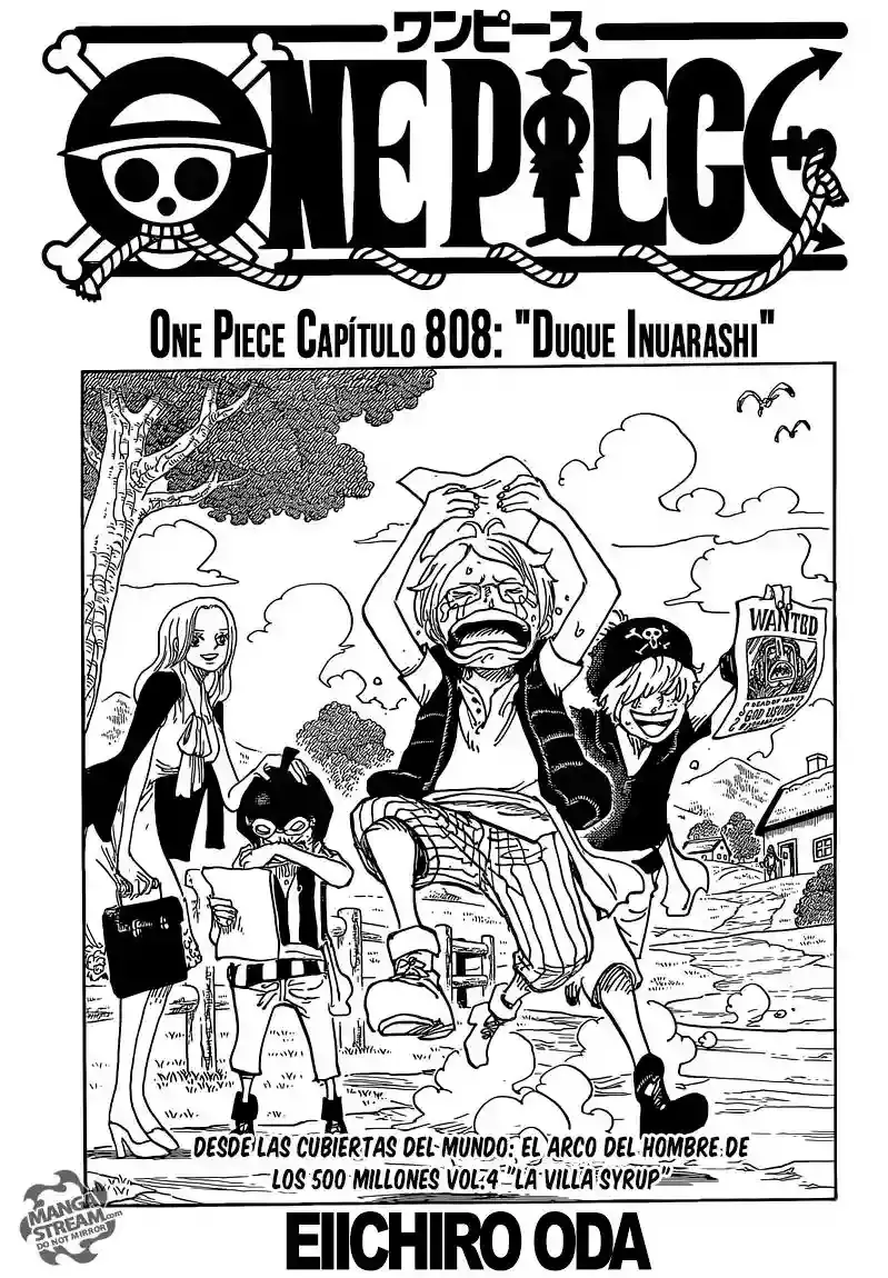 One Piece Capitulo 808: El Duque Inuarashi página 2