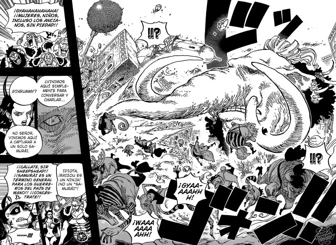 One Piece Capitulo 808: El Duque Inuarashi página 7