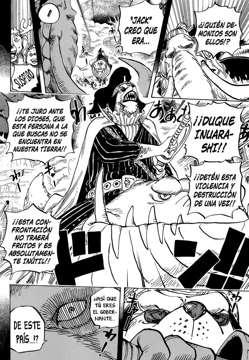 One Piece Capitulo 809: Maestro Nekomamushi página 10
