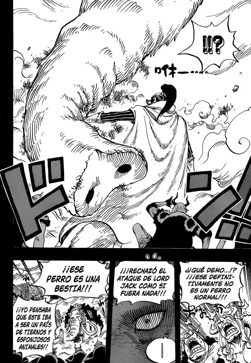 One Piece Capitulo 809: Maestro Nekomamushi página 12