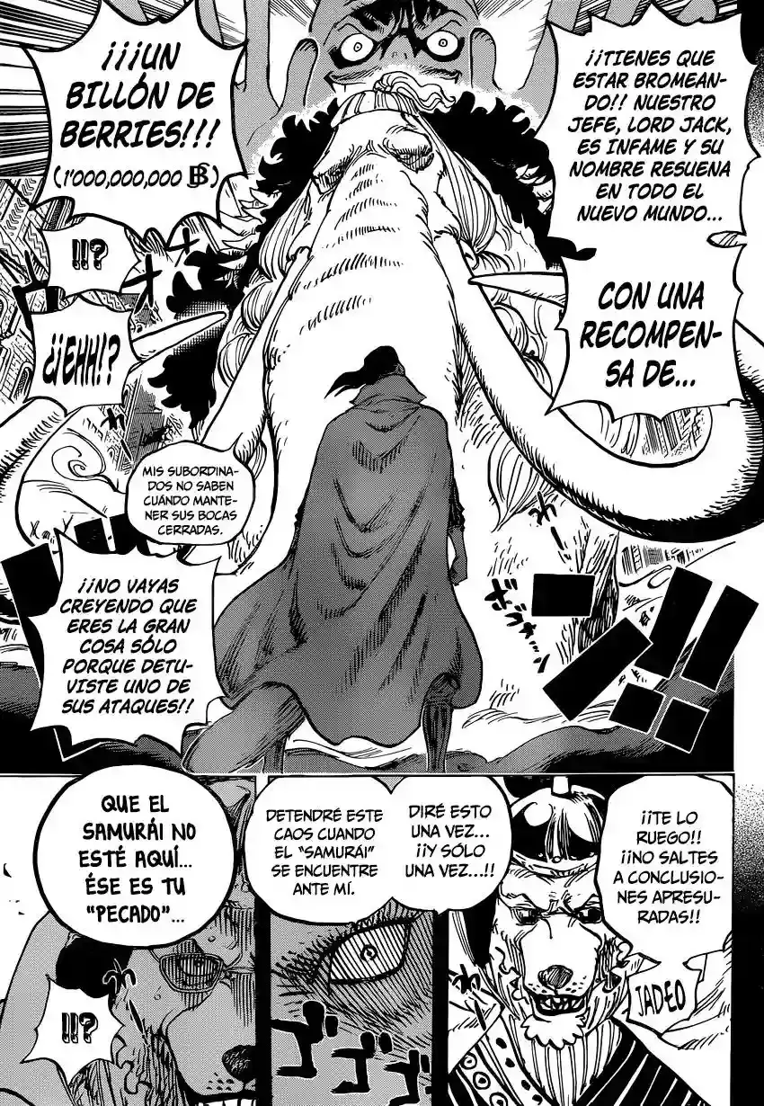 One Piece Capitulo 809: Maestro Nekomamushi página 13