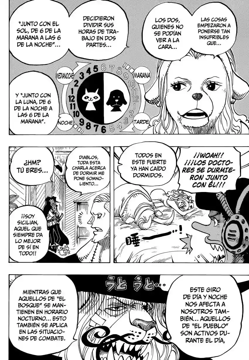 One Piece Capitulo 809: Maestro Nekomamushi página 7