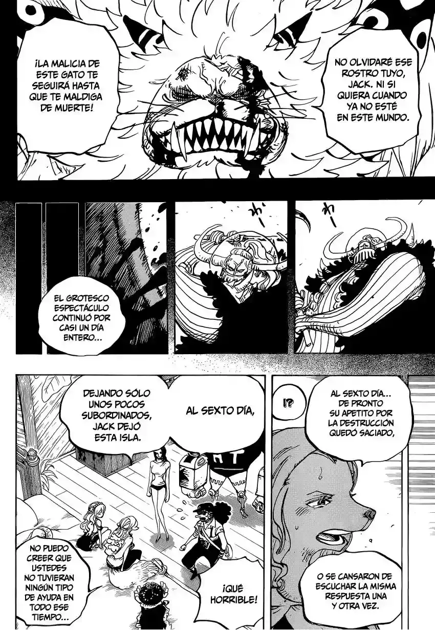 One Piece Capitulo 810: Llegan los piratas del sombrero rizado página 11