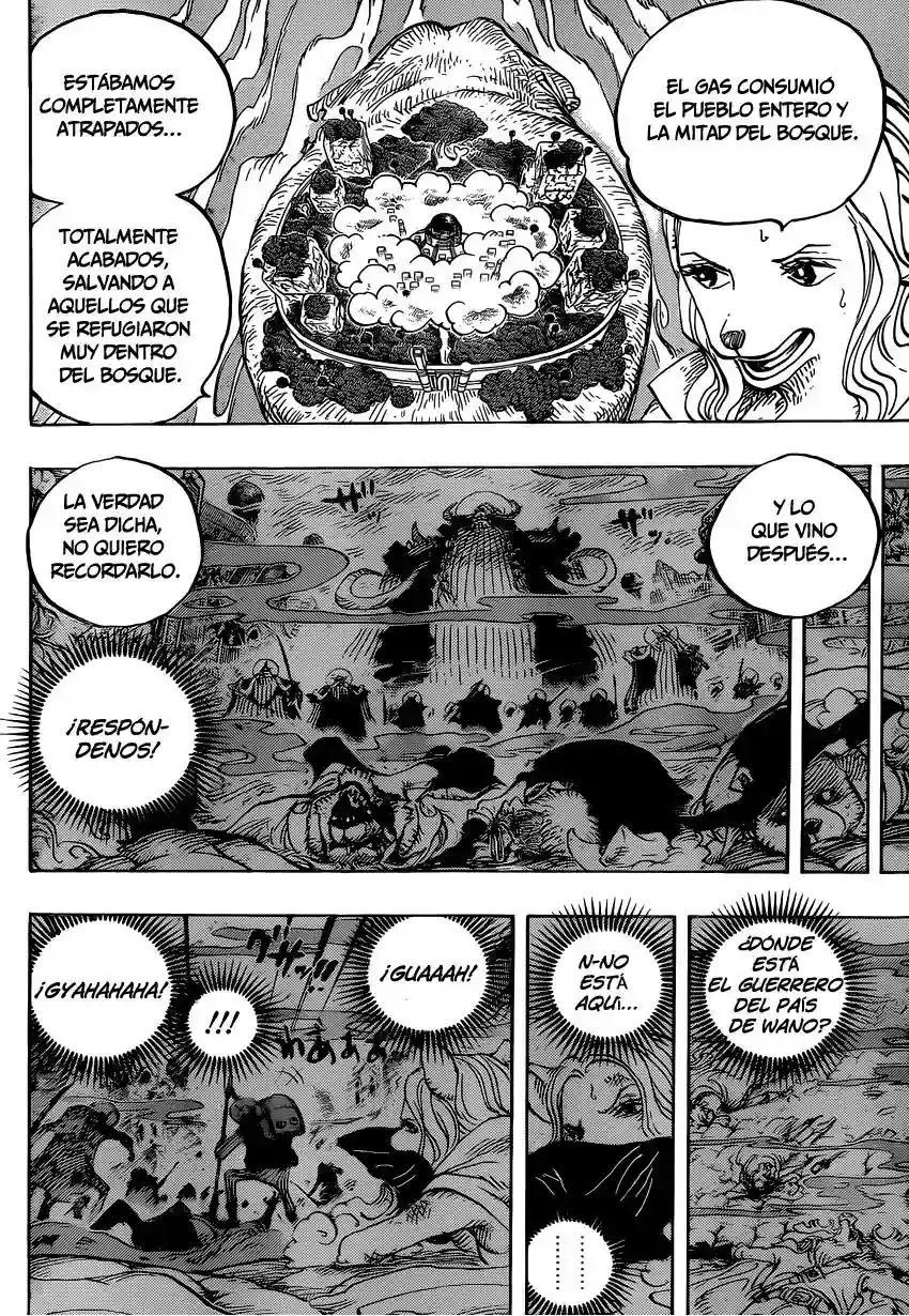 One Piece Capitulo 810: Llegan los piratas del sombrero rizado página 9