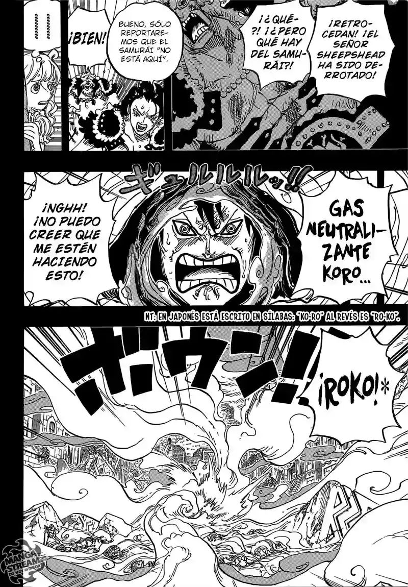 One Piece Capitulo 811: Roko página 6