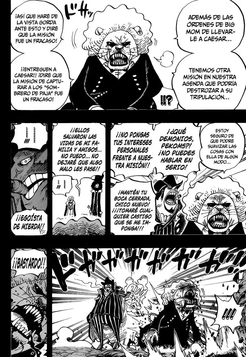 One Piece Capitulo 812: La Banda Capone Bege página 11