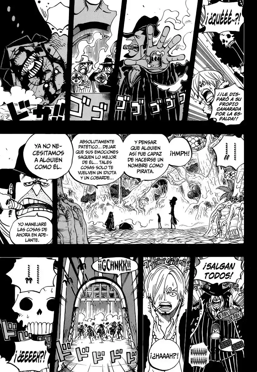 One Piece Capitulo 812: La Banda Capone Bege página 12