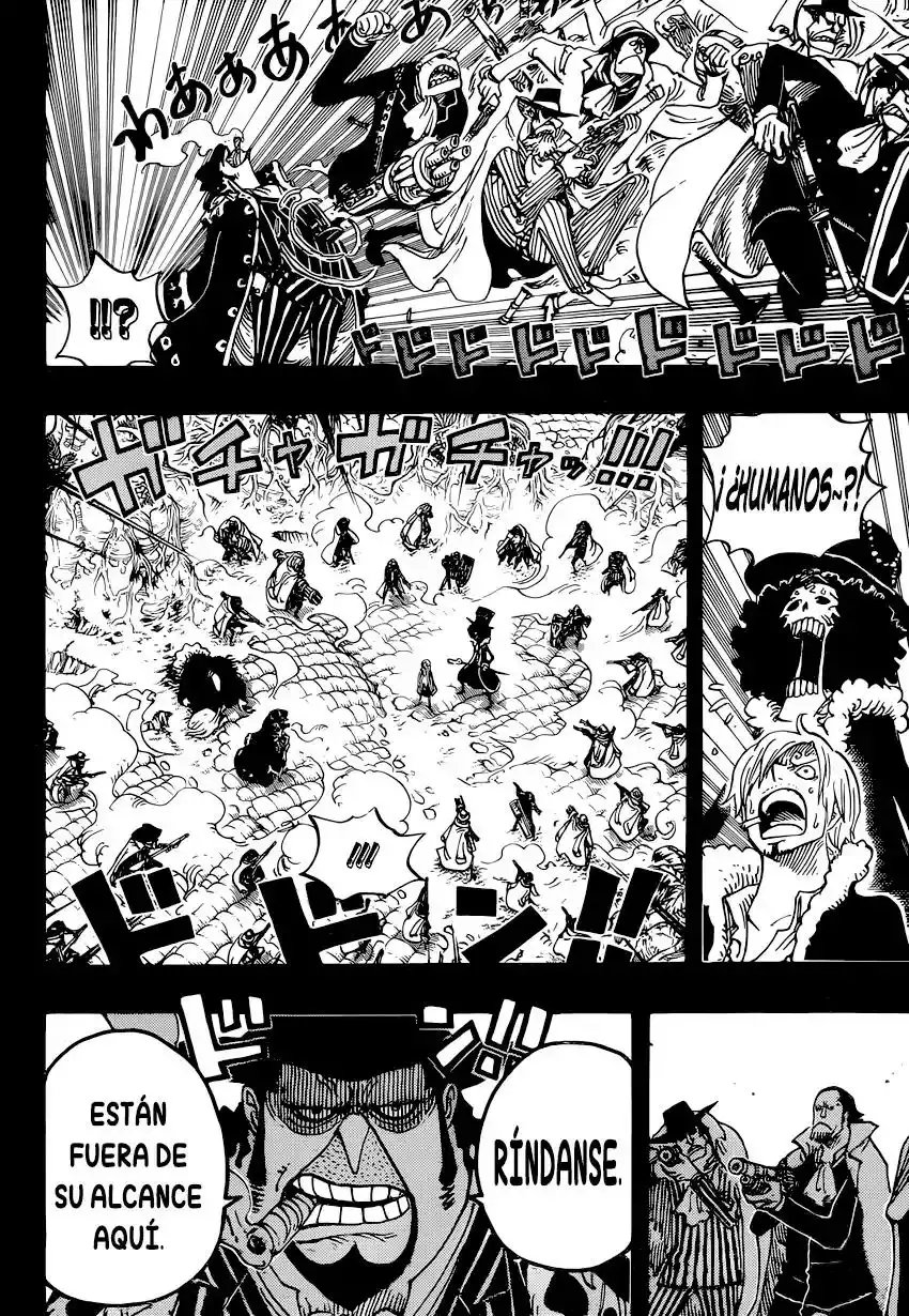 One Piece Capitulo 812: La Banda Capone Bege página 13